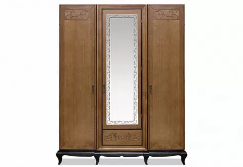 Шкаф для одежды Соната с декором ММ-283-01/03 купить в Москве - фото №1