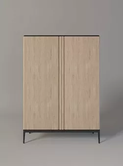 Шкаф для одежды 2-х дверный ICONS РВ 102 Беленый дуб купить в Москве - фото №1