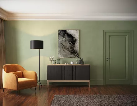 Тумба ICON’S широкая Мореный дуб(черный) купить в Москве - фото №1