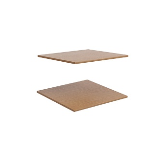 Полки встраиваемы для шкафов Бридж (упаковка из 2х штук) браун купить в Москве - фото №1