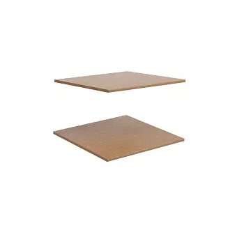 Полки встраиваемы для шкафов Бридж (упаковка из 2х штук) браун купить в Москве - фото №1