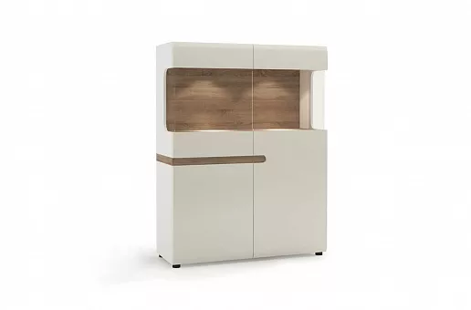 Шкаф с витриной 3D-1S/TYP 33 Linate купить в Москве - фото №1