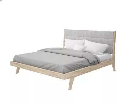 Кровать односпальная Верона 2 из массива дуба купить в Москве - фото №1