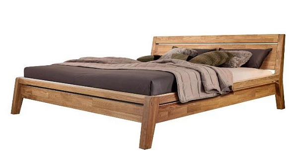 Кровать Бриджит дуб массив 160*200 купить в Москве - фото №1