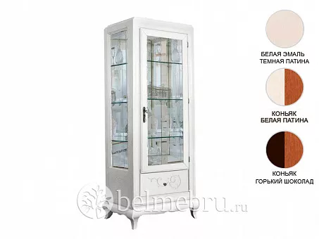 Шкаф с витриной Соната ММ-284-01/01 купить в Москве - фото №1