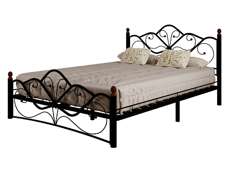 Кровать металлическая  “Венера 2” 140x200 купить в Москве - фото №1