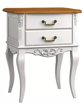 Тумба прикроватная BelveromWOOD 2 ящика B302 купить в Москве - фото №1