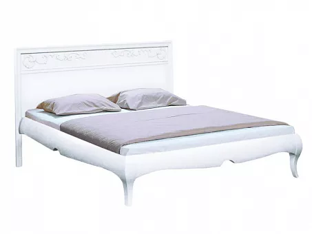 Кровать Соната (б/карк.) с декором ММ-283-02/14Б купить в Москве - фото №1