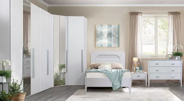 Набор мебели для детской Лорена 1 (цвет альба + СП) купить в Москве - фото №1