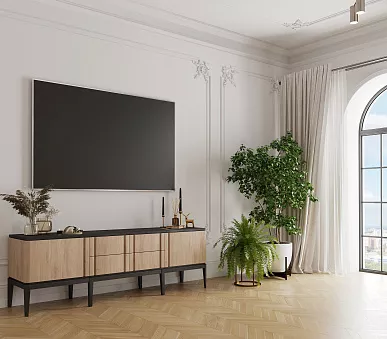 Комод ICON’S Беленый дуб купить в Москве - фото №1