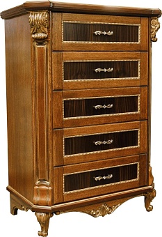 Тумба "Альба 04с" П 524.04с палисандр (с зол., с сер.) купить в Москве - фото №1