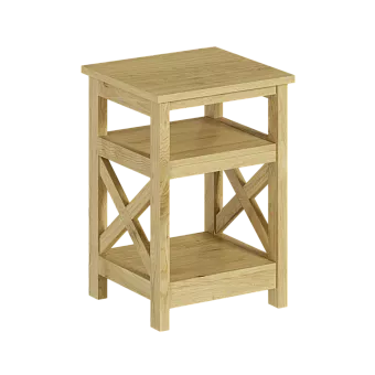 Тумба Оливер без ящика из массива сосны купить в Москве - фото №1