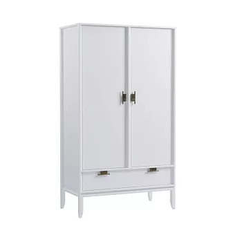 Шкаф 2х дверный Бридж белый лак купить в Москве - фото №1