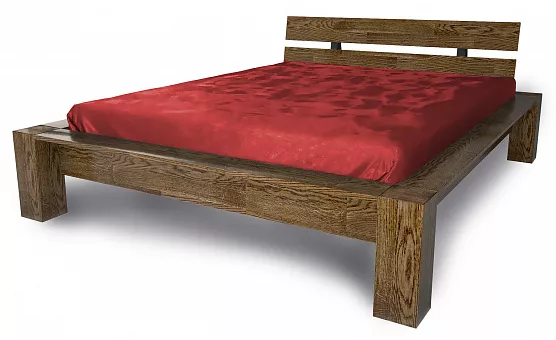 Кровать двухспальня  Riva  160 цвет Графит купить в Москве - фото №1