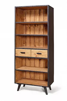 Стеллаж ERICKA-BIB2T из массива сосны купить в Москве - фото №1 Стеллаж ERICKA-BIB2T из массива сосны купить в Москве - фото №1