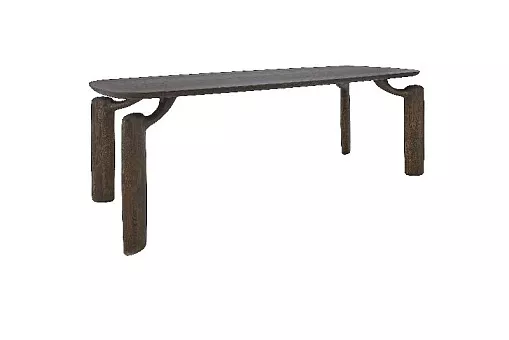 Стол Ронда с прямыми ножками массив дуба купить в Москве - фото №1