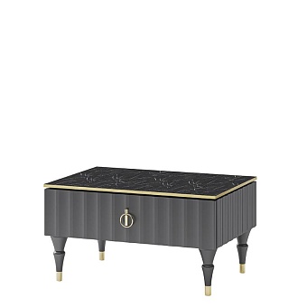 Стол журнальный Лоренсо МН-043-38 Графит купить в Москве - фото №1