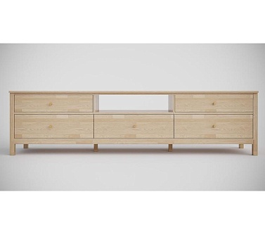 Тумба под ТВ Нордик (Nordic) на 5 ящиков купить в Москве - фото №1