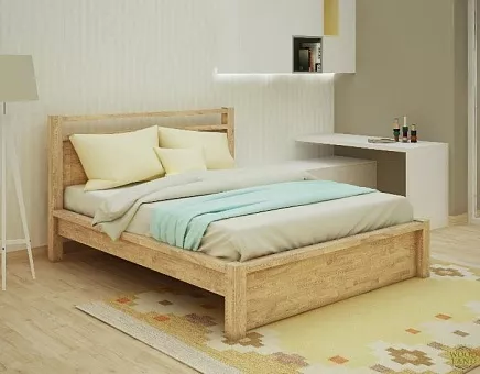 Кровать детская Англия из массива дуба купить в Москве - фото №1