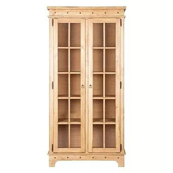 Витрина Шале 2 (бейц) из массива сосны купить в Москве - фото №1