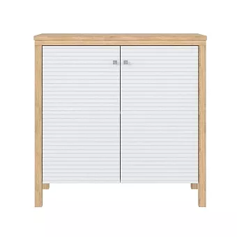 Тумба Вояж-20-РД Белый лак  + антик №24 купить в Москве - фото №1