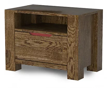 Тумба прикроватная  Riva  цвет Графит купить в Москве - фото №1