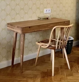 Стол письменный "Сканди-1Т", дуб массив купить в Москве - фото №1