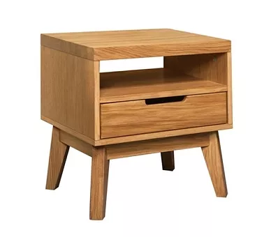 Тумба прикроватная "Доната 3" массив дуба купить в Москве - фото №1