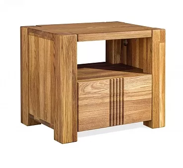 Тумба прикроватная "Валенсия",дуб  массив купить в Москве - фото №1