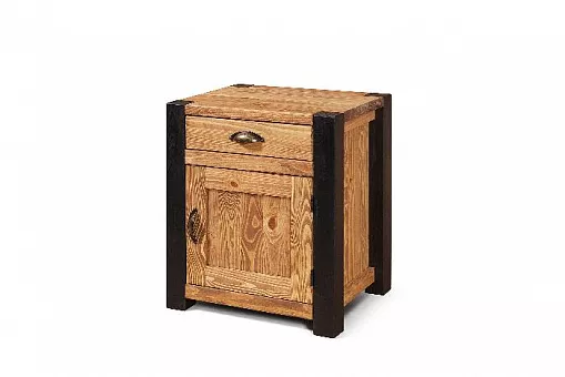 Тумба MEXICA-CHE1T+1P из массива сосны купить в Москве - фото №1