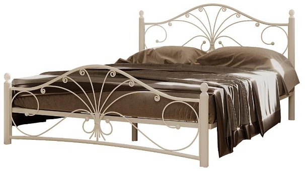 Кровать металлическая  “Фортуна 2” 180x200 купить в Москве - фото №1
