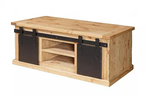 Тумба ROLLER-MT2P+2N из массива сосны купить в Москве - фото №1