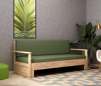 Диван-кровать Кёльн из массива дуба купить в Москве - фото №1