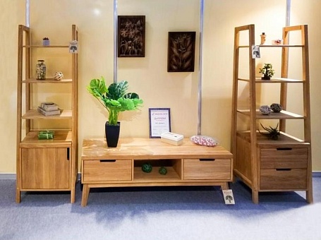 Набор мебели для гостиной Доната (Массив дуба) купить в Москве - фото №1