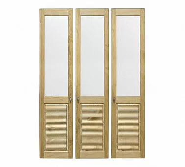 Комплект дверей к стеллажу Рауна 30 Бейц/масло купить в Москве - фото №1