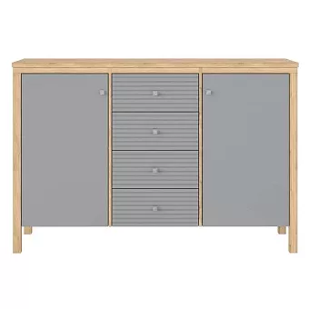 Тумба Вояж-24-РЯ Серый №7042 + антик №24 купить в Москве - фото №1