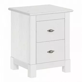 Тумба прикроватная Рауна 02 Белый воск купить в Москве - фото №1