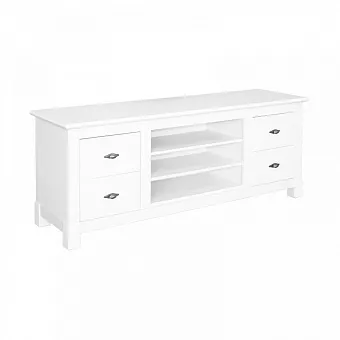 Тумба ТВ Рауна 150 Белый воск купить в Москве - фото №1