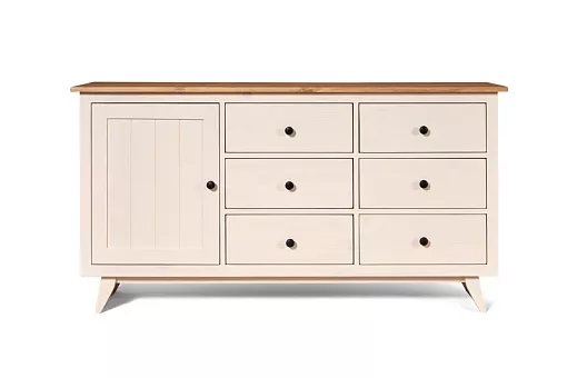 Тумба Аледжи 6 ящиков 1 дверка купить в Москве - фото №1