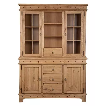 Буфет Шале 23/21 (бейц) из массива сосны купить в Москве - фото №1