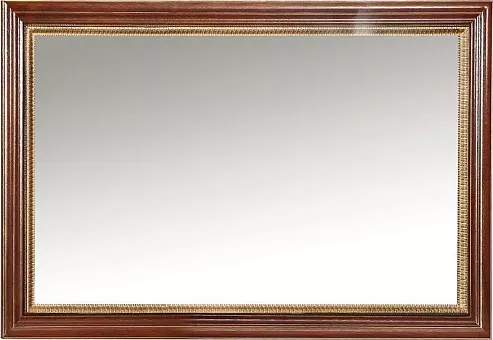 Зеркало "Альба 18" П 485.18 палисандр (с зол., с сер.) купить в Москве - фото №1