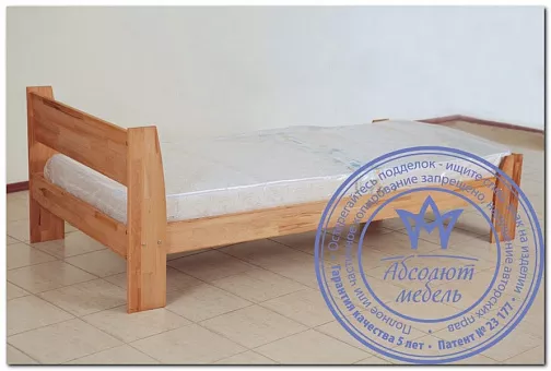 Кровать Лидер Е-02 (с ламелями) купить в Москве - фото №1 Кровать Лидер Е-02 (с ламелями) купить в Москве - фото №1