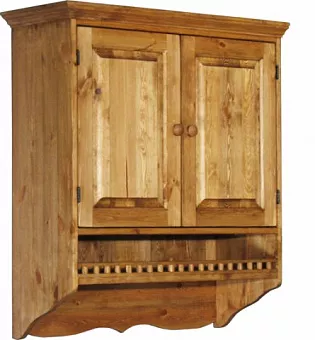 Настенный шкаф ПЛ 26 с балюстрадой (800x930x316) купить в Москве - фото №1