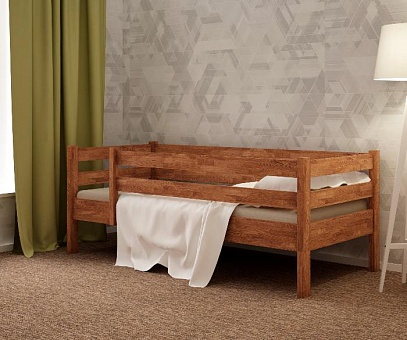 Кровать детская Дублин 3 из массива дуба купить в Москве - фото №1