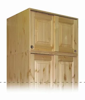 Антресольная секция купе 2-х дверная Оскар купить в Москве - фото №1