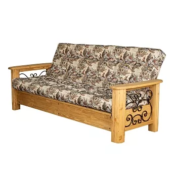 Диван из сосны Викинг 02 купить в Москве - фото №1