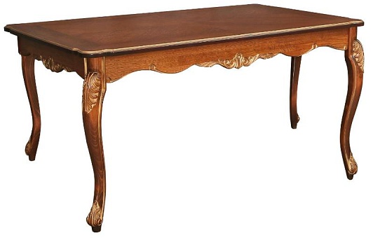 Стол «Альба» П4.485.0.01 Палисандр с золочением купить в Москве - фото №1