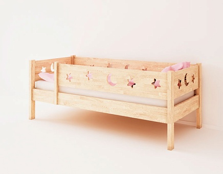 Кровать детская Дублин 3С из массива дуба купить в Москве - фото №1