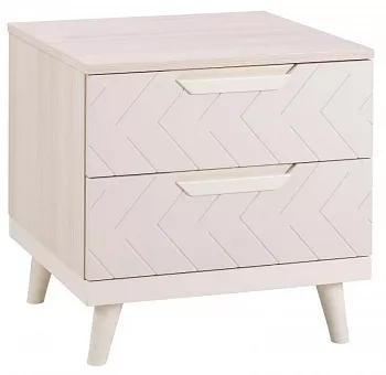 Тумба прикроватная Сканди Жемчужно-белый купить в Москве - фото №1