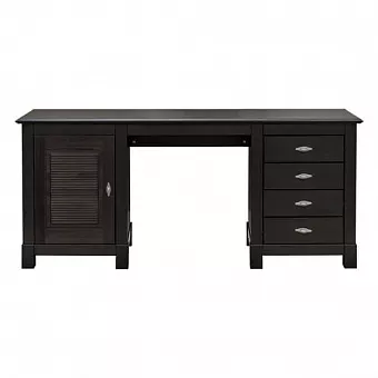 Стол письменный Рауна-14  2-х тумбовый колониал купить в Москве - фото №1